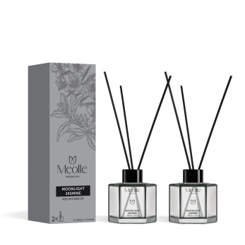 Odorizant cu bețișoare Moonlight Jasmine 2 x 120 ml